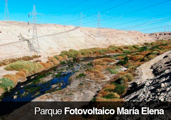  72 MW, María Elena, Región de Antofagasta. SUNEDISON / RCA 2014.