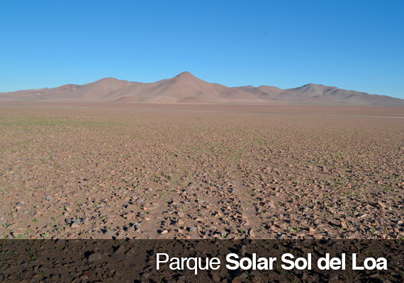 Parque solar que generará 110 MW en la comuna de María Elena, Región de Antofagasta (2912) / Sol del Loa S.A.